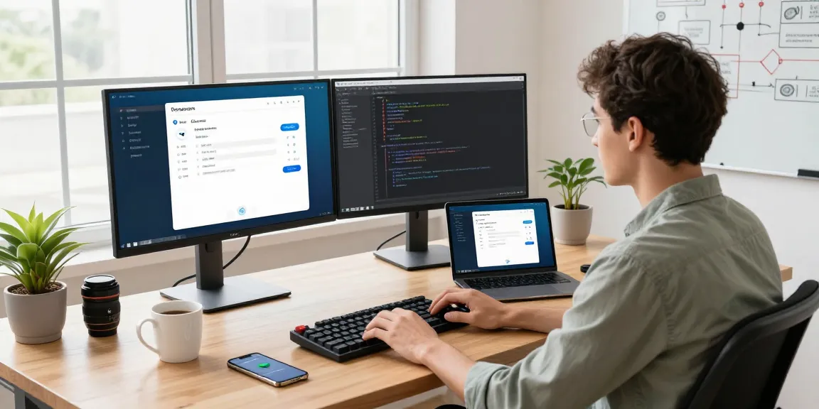 Configuring Telegram Chinese language settings in a modern tech workspace.